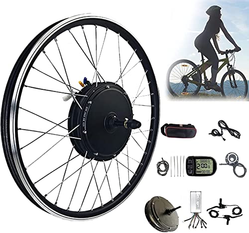 AADECOR 48 V 1000 W 1500 W Fahrrad-Umrüstsatz Elektrofahrrad-Umrüstsatz mit E-Bike-LCD-Display 26" 27,5" 28" 29" Motorsatz für elektrische