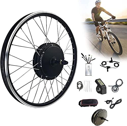 Conversion Kit for Electric Bicycles 20"/24"/26"/27.5"/28"/29"/700C E-Bike Rear Wheel High Speed Controller for Direct Drive Conversion Kit for